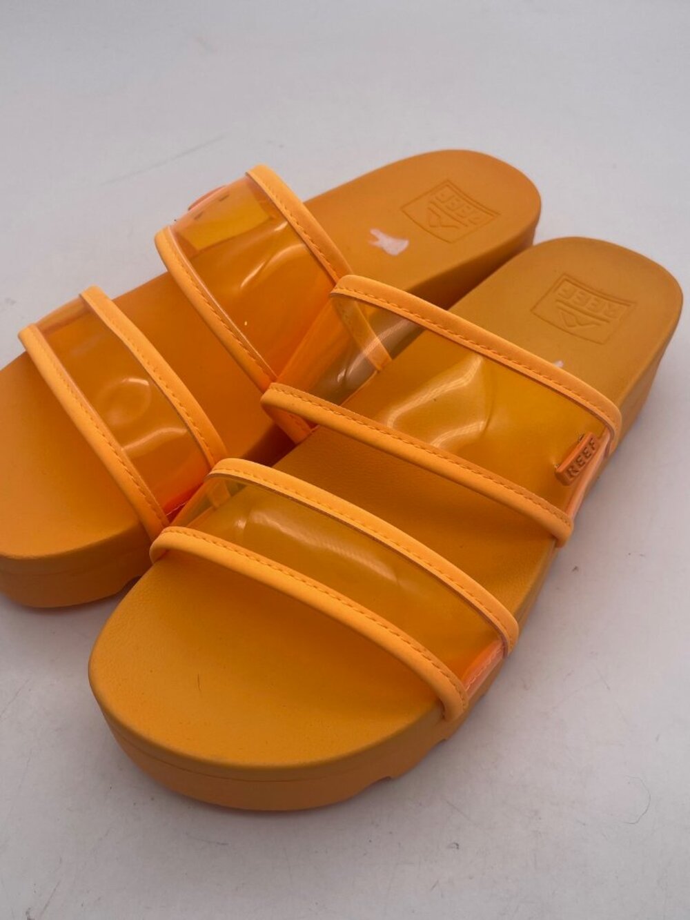 Reef Sandal Womens Size 8.5 Vista Hi-Energy Orangeade Slip On Slide Comfort NEW